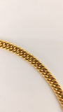 Chanel Gold Tone Vintage Magnifying Glass Charm Necklace - G0552