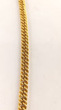 Chanel Gold Tone Vintage Magnifying Glass Charm Necklace - G0552