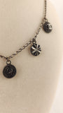 Chanel Ruthenium Charm Necklace - G0584