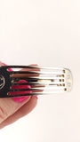 Chanel Silver Tone Barrette - G0585