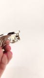 Chanel Silver Tone Barrette - G0585
