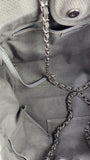 Chanel Beige/Grey Deauville Canvas Tote - G0537