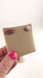 Gucci Pink GG Stud Earrings - 3645