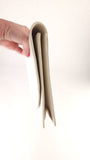 YSL White Saffiano Leather Clutch - G0551