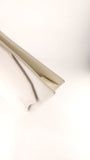 YSL White Saffiano Leather Clutch - G0551