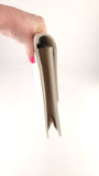 YSL White Saffiano Leather Clutch - G0551