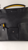 Fendi Black Leather Peekaboo Utility 2way Bag - G0580
