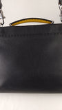 Fendi Black Leather Peekaboo Utility 2way Bag - G0580