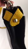Fendi Black Leather Peekaboo Utility 2way Bag - G0580