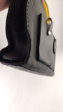 Fendi Black Leather Peekaboo Utility 2way Bag - G0580
