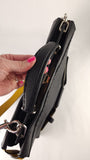 Fendi Black Leather Peekaboo Utility 2way Bag - G0580