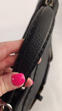 Fendi Black Leather Peekaboo Utility 2way Bag - G0580