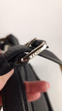 Fendi Black Leather Peekaboo Utility 2way Bag - G0580
