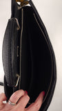 Fendi Black Leather Peekaboo Utility 2way Bag - G0580