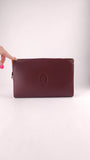 Cartier Bourdeaux Leather Must Line Clutch Bag - 3681