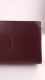 Cartier Bourdeaux Leather Must Line Clutch Bag - 3681