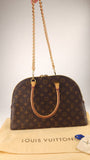 Louis Vuitton Mono Alma Moon 2-way Handbag - G0545