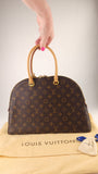Louis Vuitton Mono Alma Moon 2-way Handbag - G0545