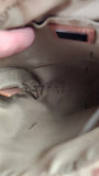 Fendi Zucchino Beige/Pink Canvas Shoulder Bag - 3600