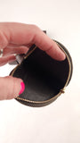 Gucci GG Silver Leather Heart Coin Purse - 3644