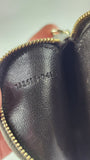 Gucci GG Silver Leather Heart Coin Purse - 3644