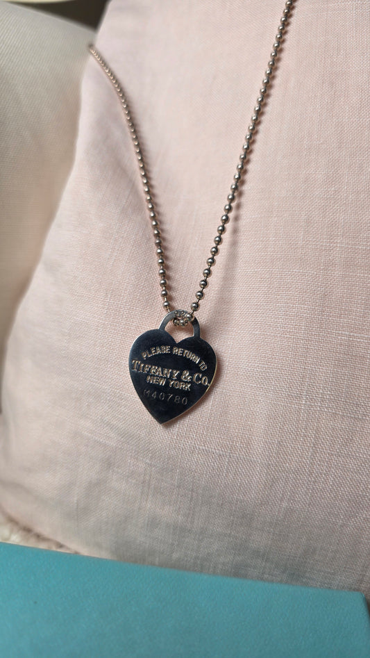 Tiffany & Co Return To Tiffany Heart Necklace - 3663
