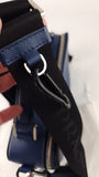 Prada Blue Saffiano Leather 2way Handbag - G0615