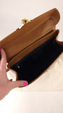 Salvatore Ferragamo Tan Leather 2way Hand Bag - 3685