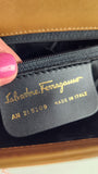 Salvatore Ferragamo Tan Leather 2way Hand Bag - 3685