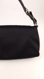 Salvatore Ferragamo Gancini Black Satin Handbag - 3688