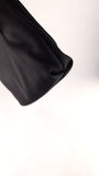Salvatore Ferragamo Gancini Black Satin Handbag - 3688