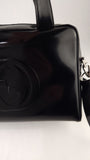 Gucci Black Patent Leather 2way Handbag - G0614