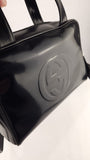 Gucci Black Patent Leather 2way Handbag - G0614