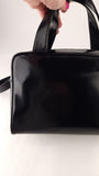 Gucci Black Patent Leather 2way Handbag - G0614