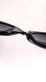 Versace Black and Gold Tone Sunglasses - G0524