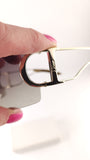 Christian Dior Grey Plastic Frameless Sunglasses- G0486