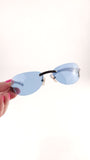 Chanel Coco Mark Purple and Blue Sunglasses - 3692