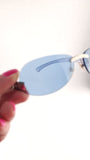 Chanel Coco Mark Purple and Blue Sunglasses - 3692