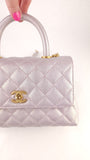 Chanel Irredescent Coco Top Handle 2way  - G0611