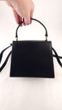 Salvatore Ferragamo Navy Leather 2way Hand Bag - G0587