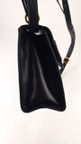 Salvatore Ferragamo Navy Leather 2way Hand Bag - G0587