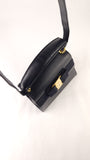 Salvatore Ferragamo Navy Leather 2way Hand Bag - G0587