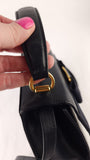 Salvatore Ferragamo Navy Leather 2way Hand Bag - G0587