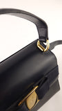 Salvatore Ferragamo Navy Leather 2way Hand Bag - G0587