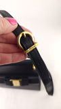 Salvatore Ferragamo Navy Leather 2way Hand Bag - G0587