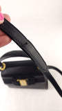 Salvatore Ferragamo Navy Leather 2way Hand Bag - G0587