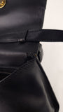 Salvatore Ferragamo Navy Leather 2way Hand Bag - G0587
