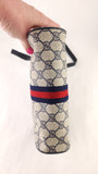 Gucci GG Navy Sherry Line Canvas Shoulder Bag - G0490