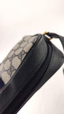 Gucci GG Navy Sherry Line Canvas Shoulder Bag - G0490