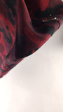 Prada Red and Black Camo 2way Hand Bag - G0613